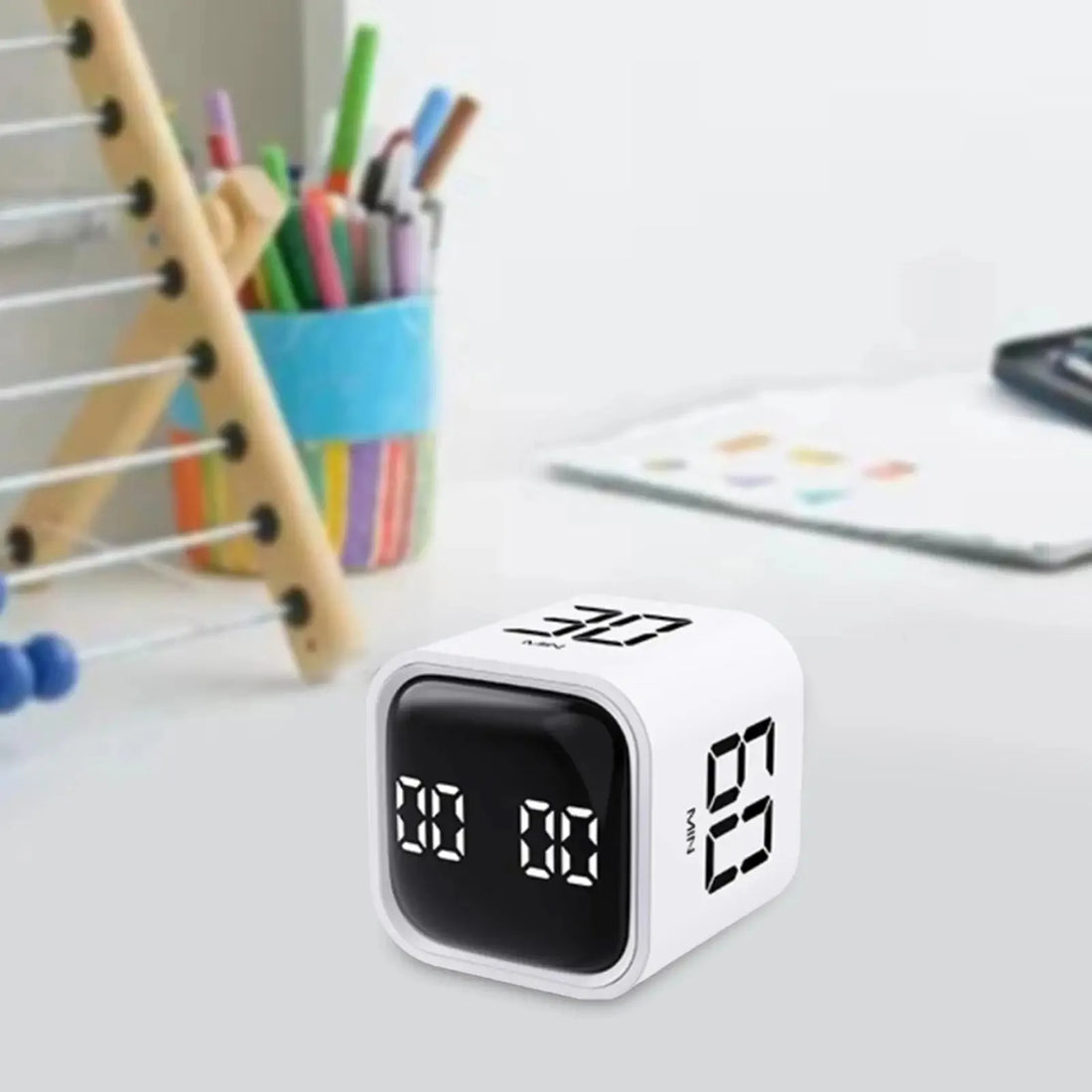Gravity Sensor Flip Timer – Digital LCD Countdown Reminder
