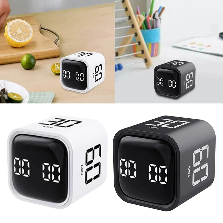 Gravity Sensor Flip Timer – Digital LCD Countdown Reminder