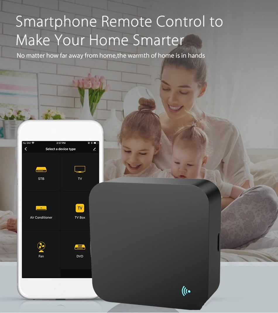 Tuya WiFi IR Remote Control – Universal Smart Home Blaster