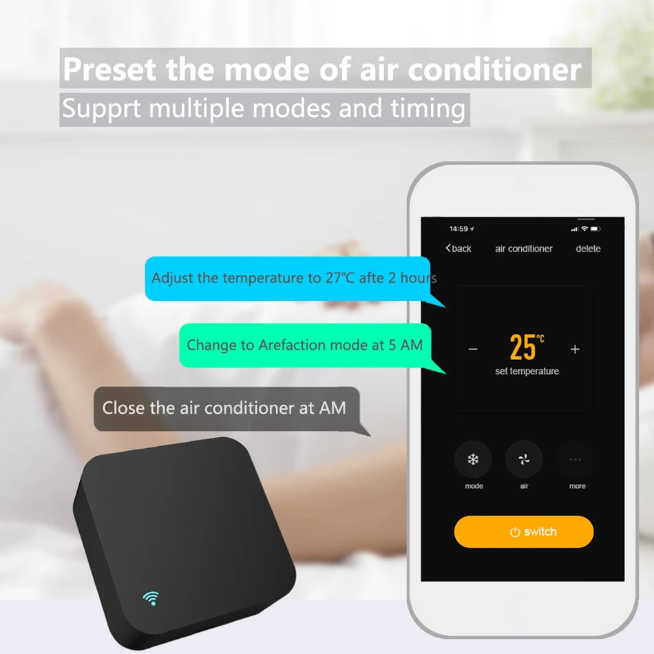 Tuya WiFi IR Remote Control – Universal Smart Home Blaster