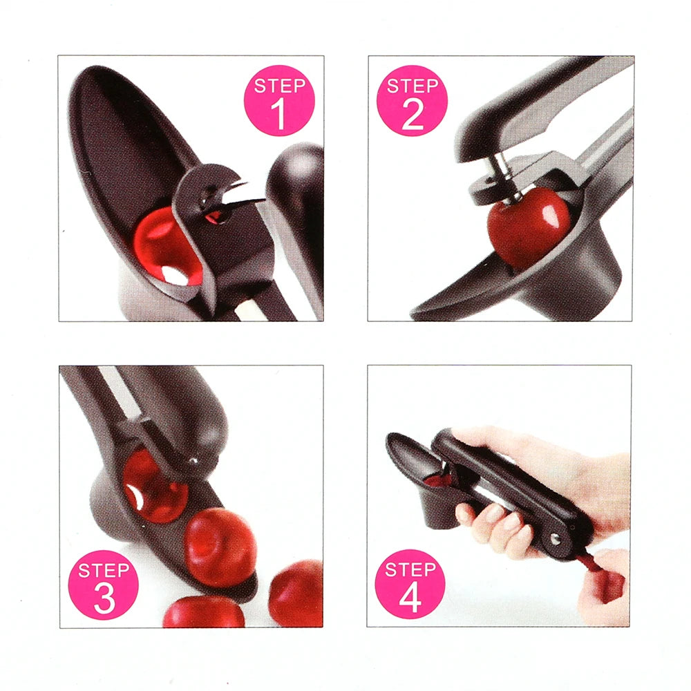 HOOMIN Cherry & Olive Pitter