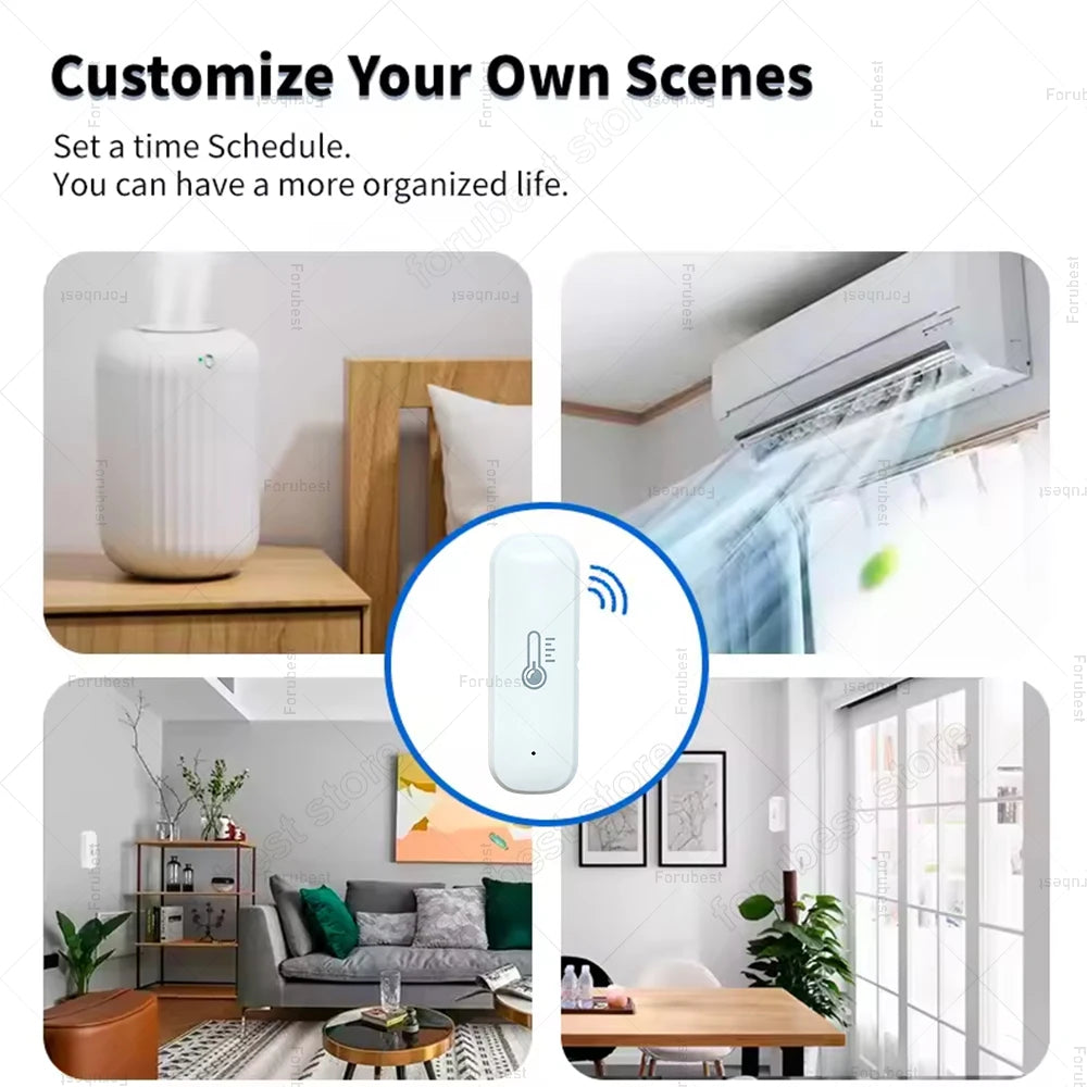 Smart Zigbee Temperature & Humidity Sensor