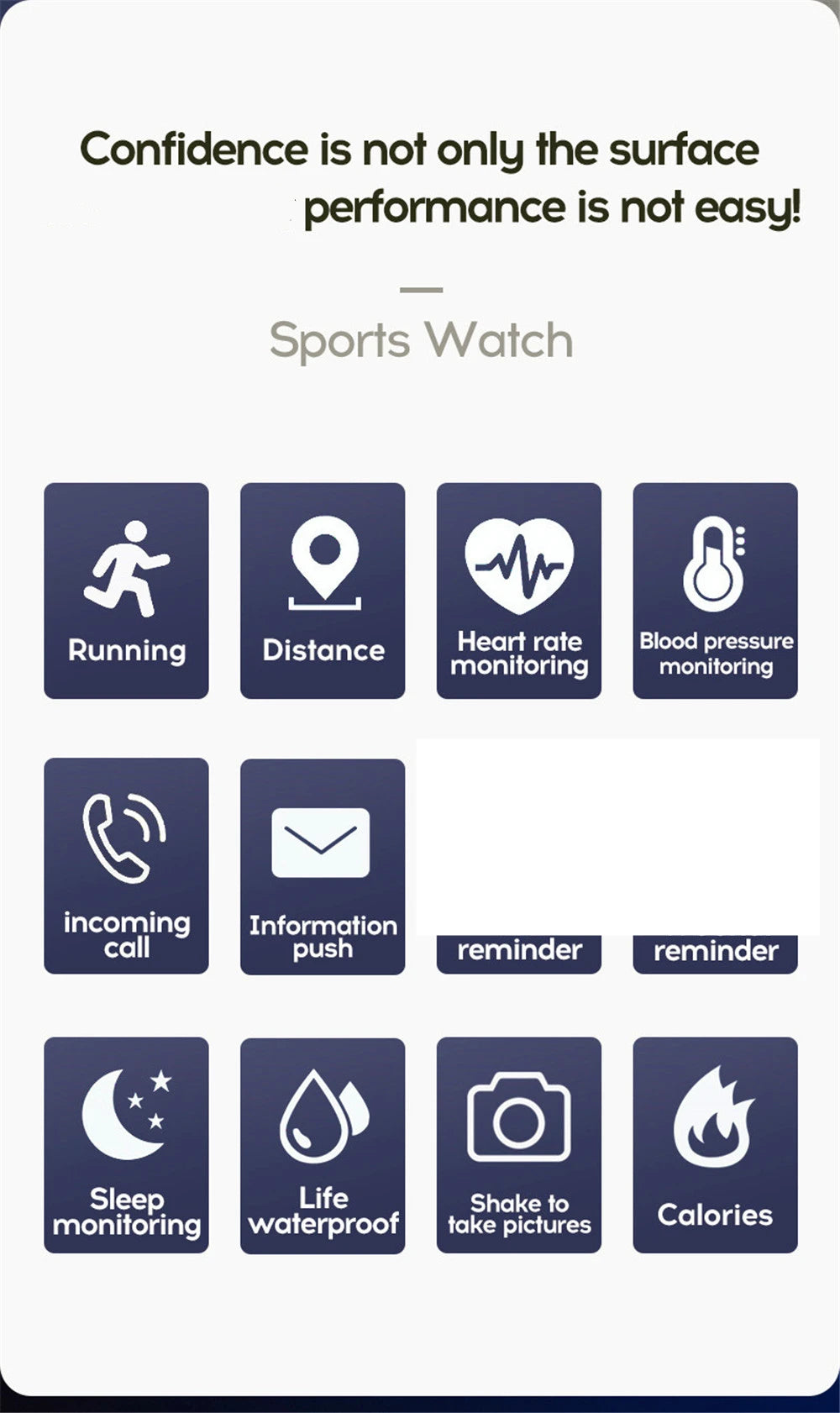 Y68 Smart Watch – Bluetooth Fitness Tracker with Music & Heart Monitor