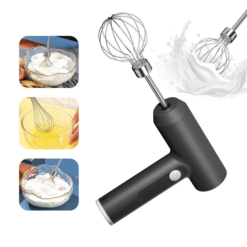 Portable Wireless Electric Food Mixer