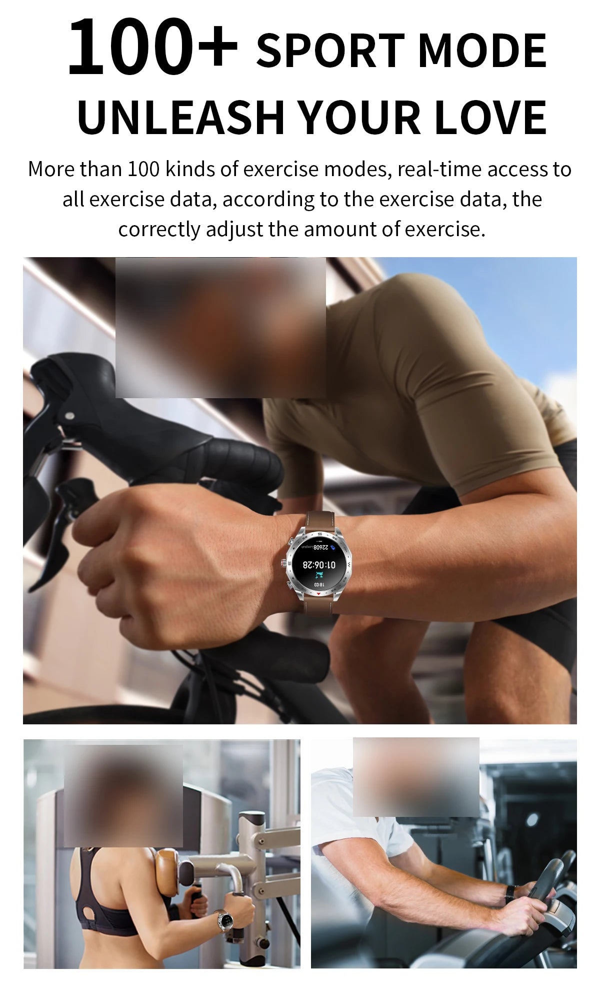 2024 Smart Watch with 2-in-1 TWS Bluetooth Earbuds