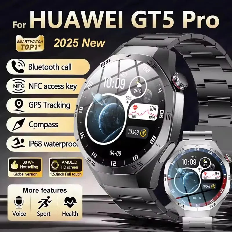 2025 Huawei GT5 Pro Smart Watch