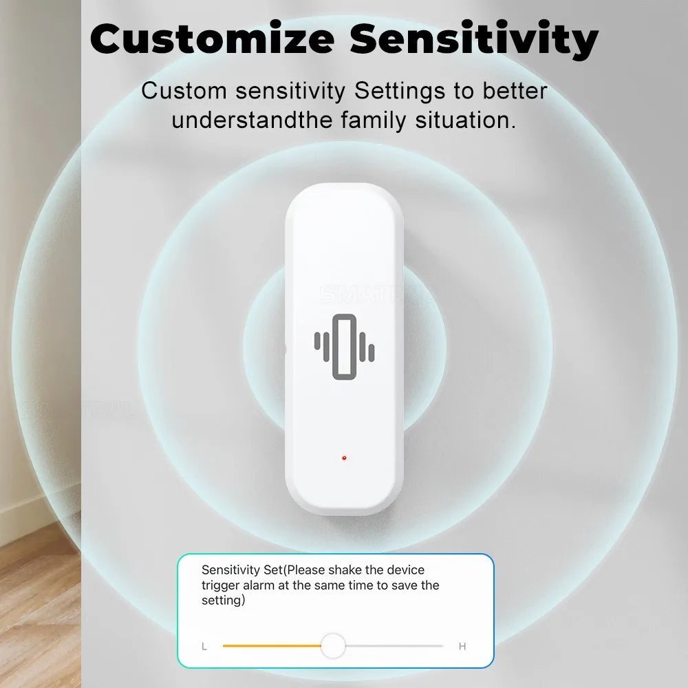 Tuya Zigbee Vibration & Tilt Sensor