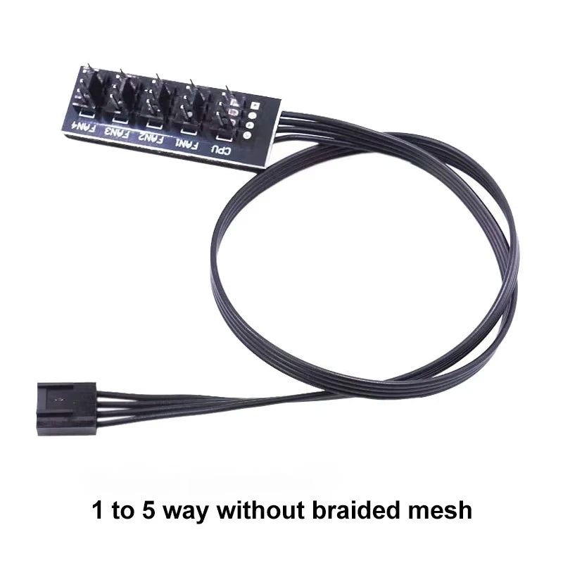 1-to-5 Way PWM Fan Hub