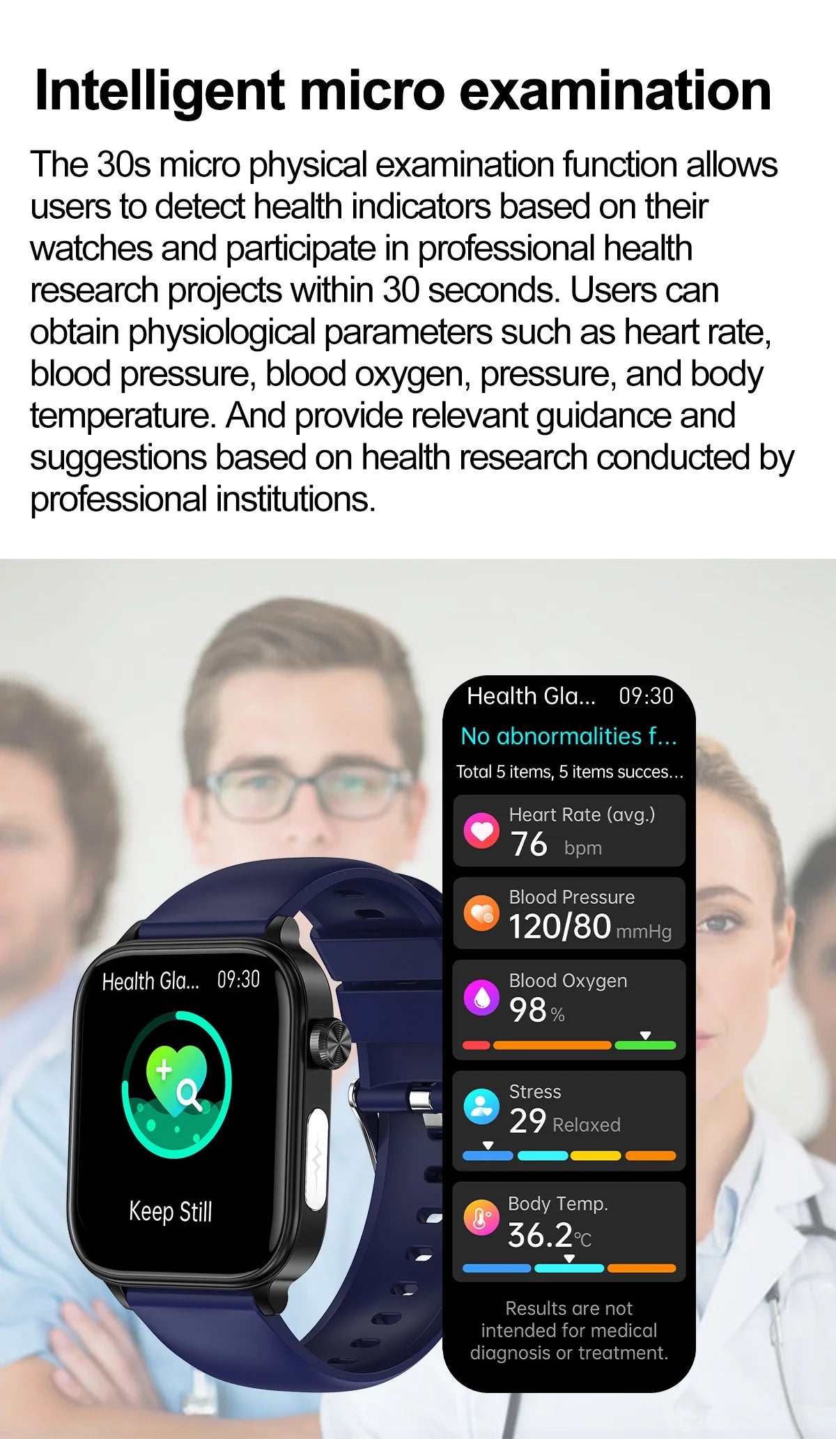 2025 AI Health Smartwatch – ECG, PPG, Body Composition & Bluetooth Call