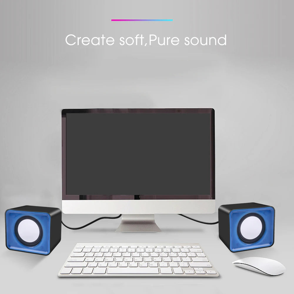 Mini PC Speaker for Laptop & Desktop
