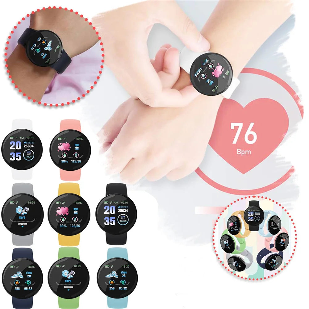 D18s 1.44" Smartwatch – Blood Pressure