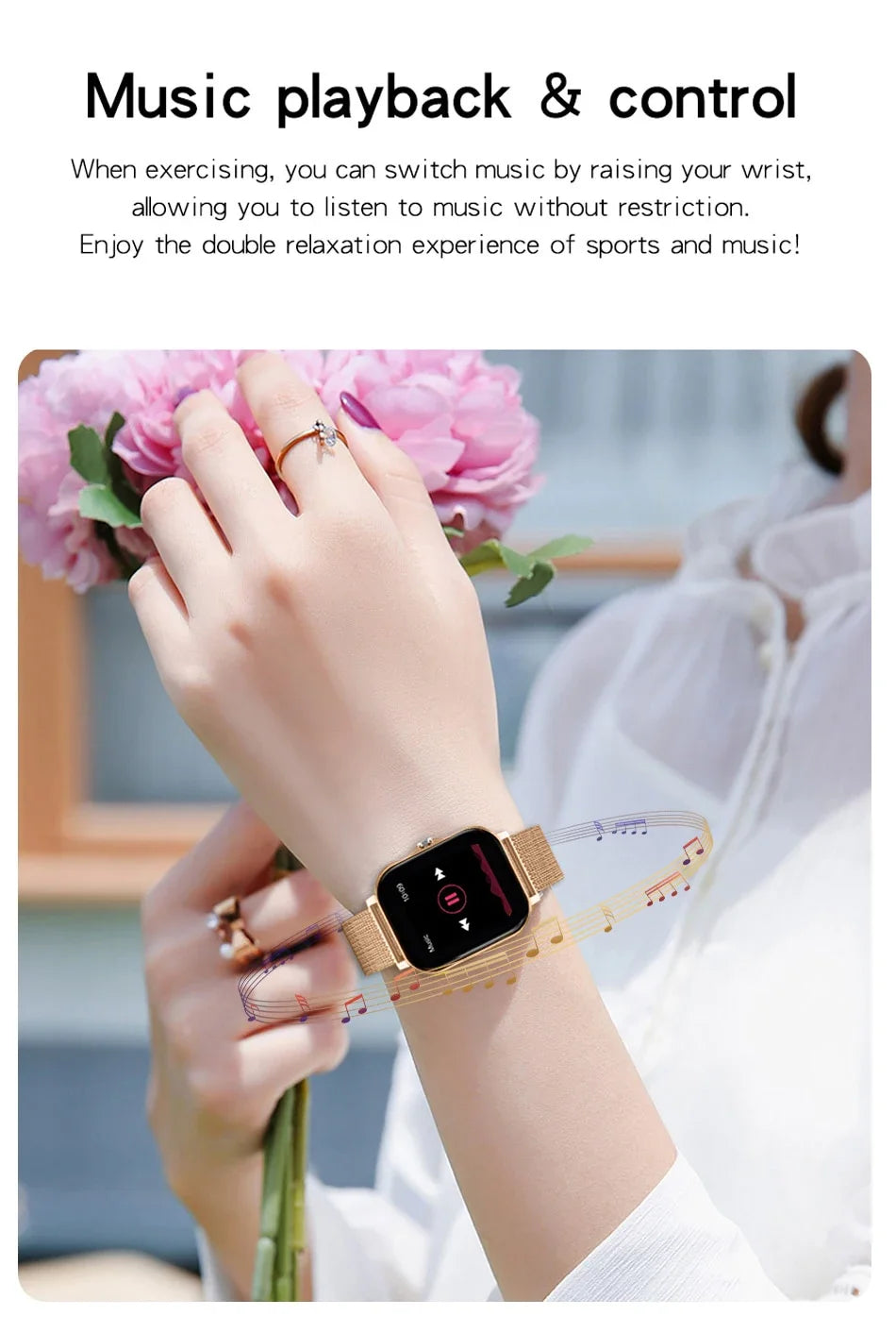 1.44″ Smartwatch – Bluetooth Call