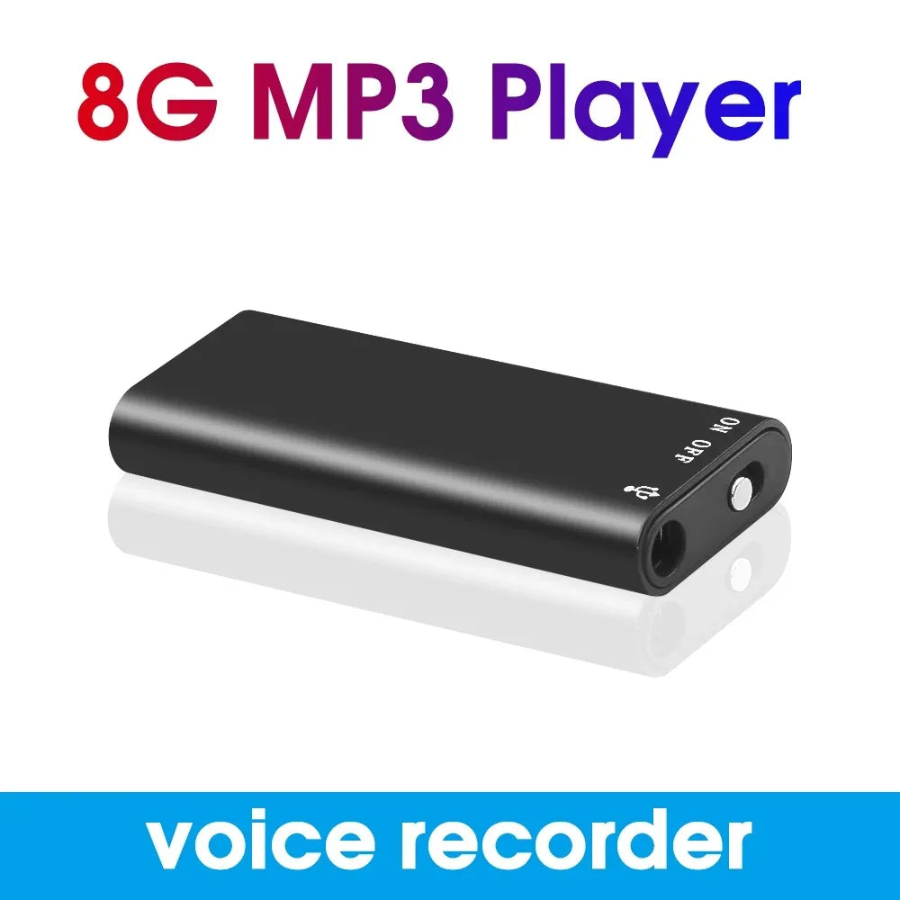 3-in-1 Digital Voice Recorder & MP3 Player