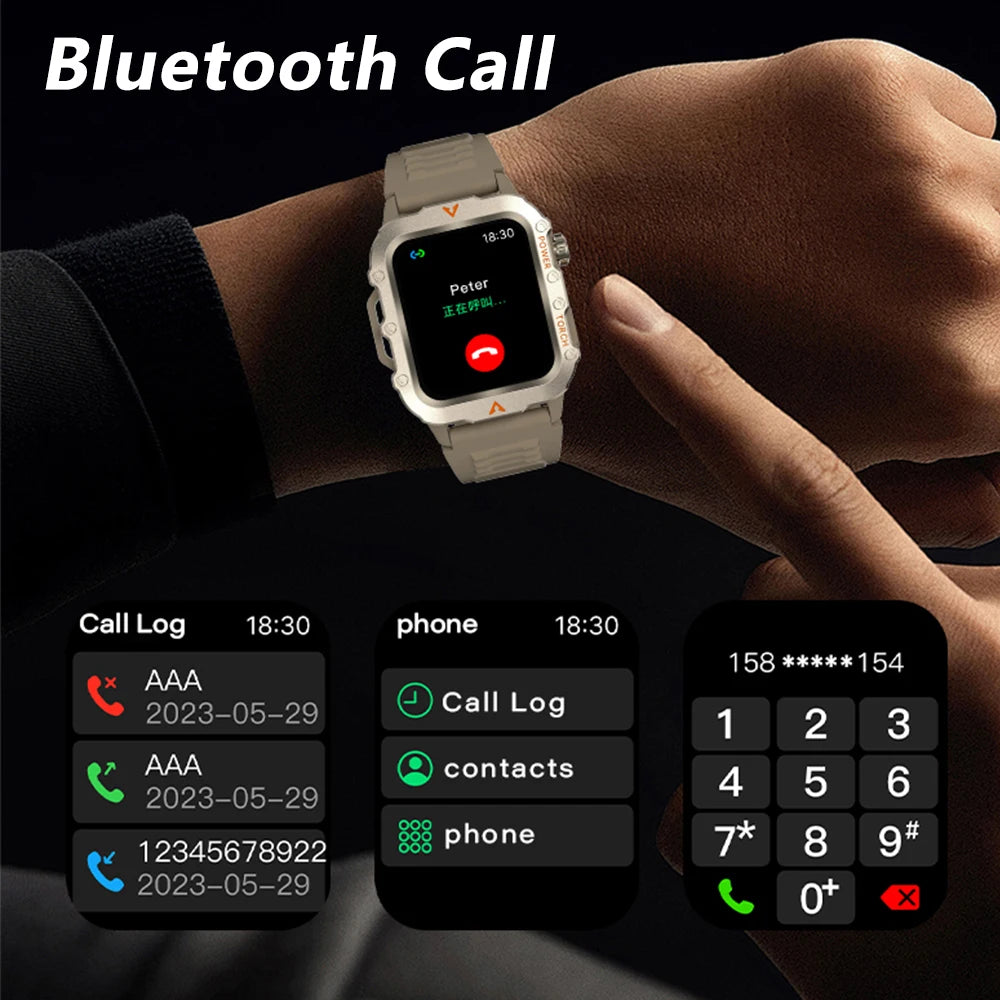 Men’s & Women’s Smart Watch – 3ATM/IP68 Waterproof