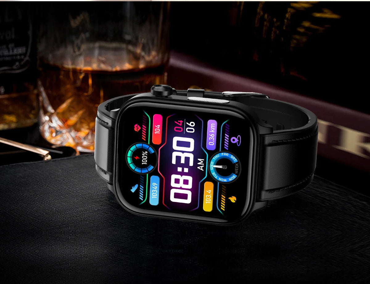 2025 AI Health Smartwatch – ECG, PPG, Body Composition & Bluetooth Call