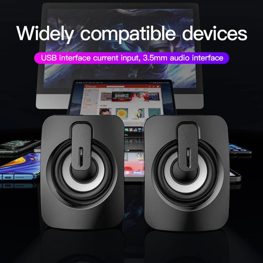 Mini PC Speaker for Laptop & Desktop