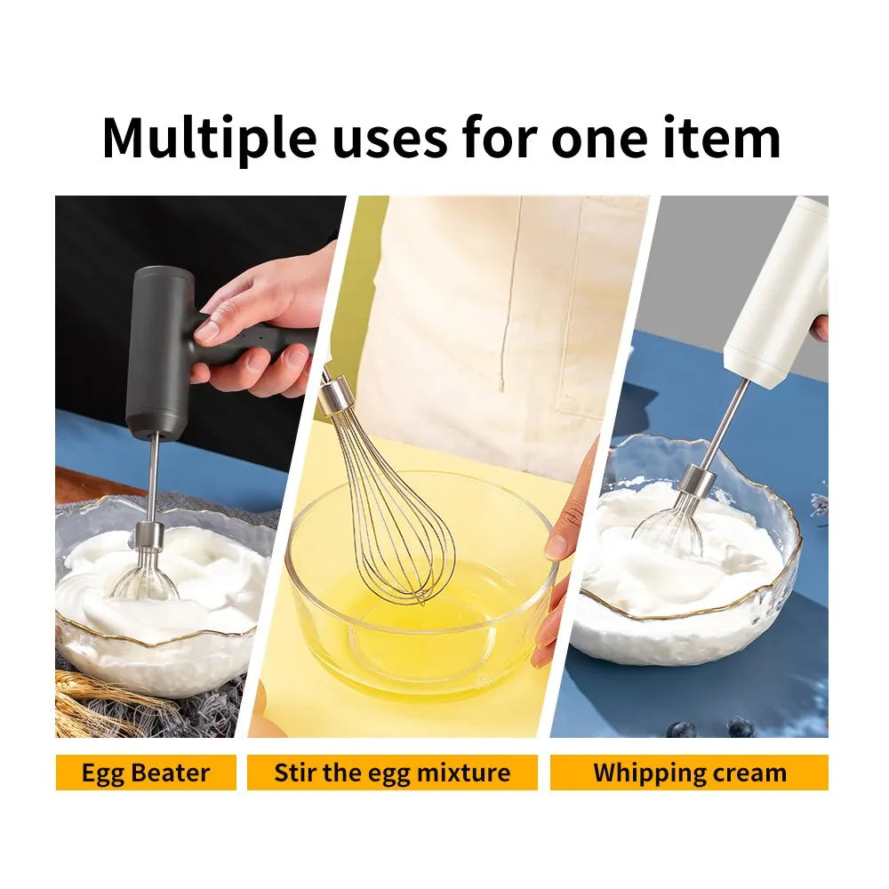 Portable Wireless Electric Food Mixer