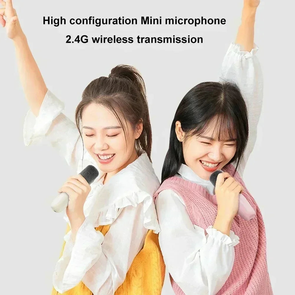 K12 Mini Bluetooth Karaoke Speaker – Portable Wireless Audio with Mic