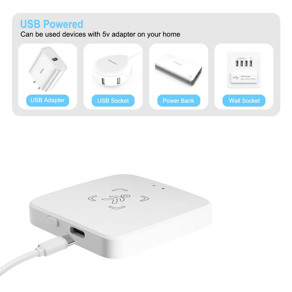 Tuya Zigbee/WiFi MmWave Human Presence Sensor