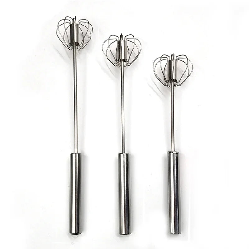Semi-Automatic Stainless Steel Egg Beater
