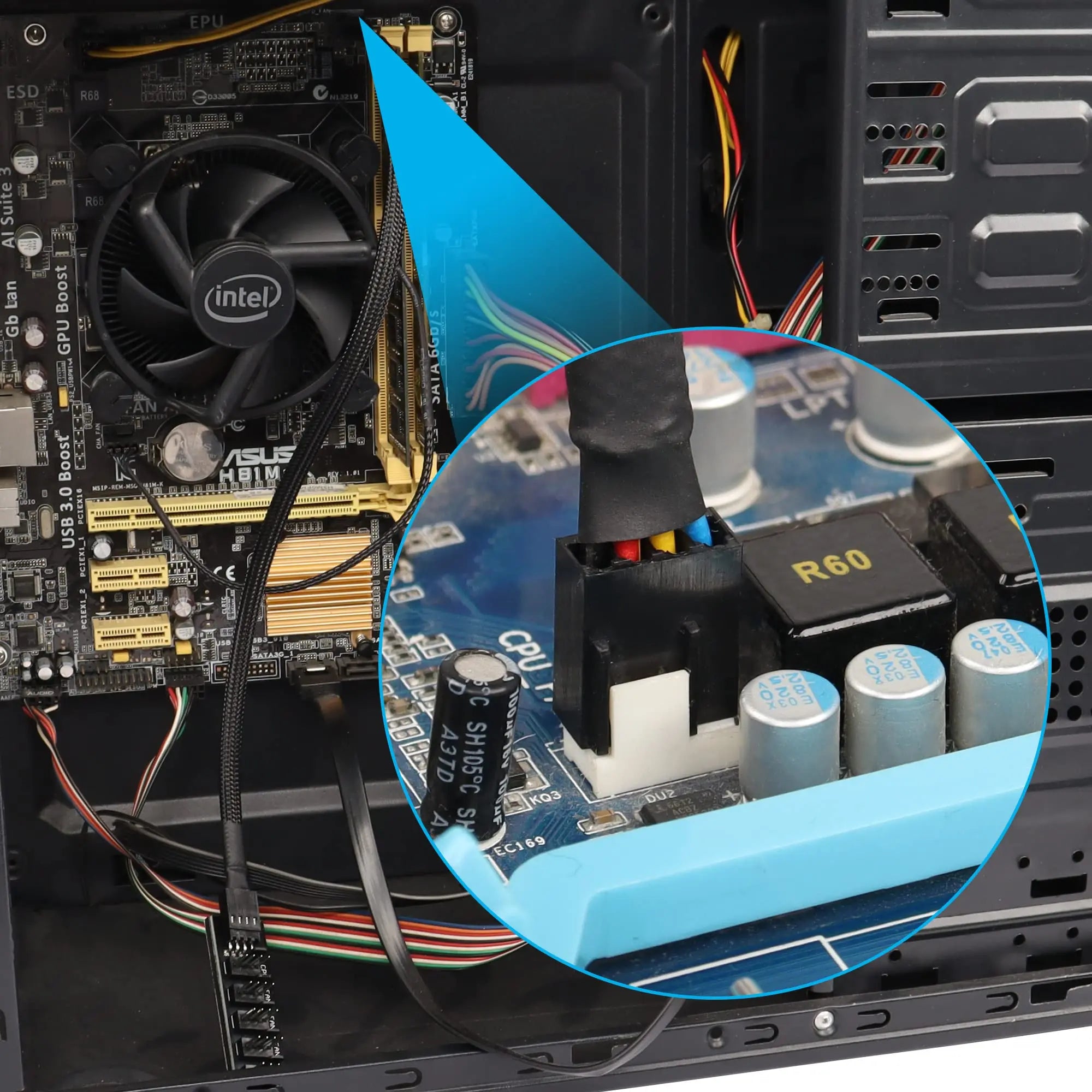 1-to-5 Way PWM Fan Hub