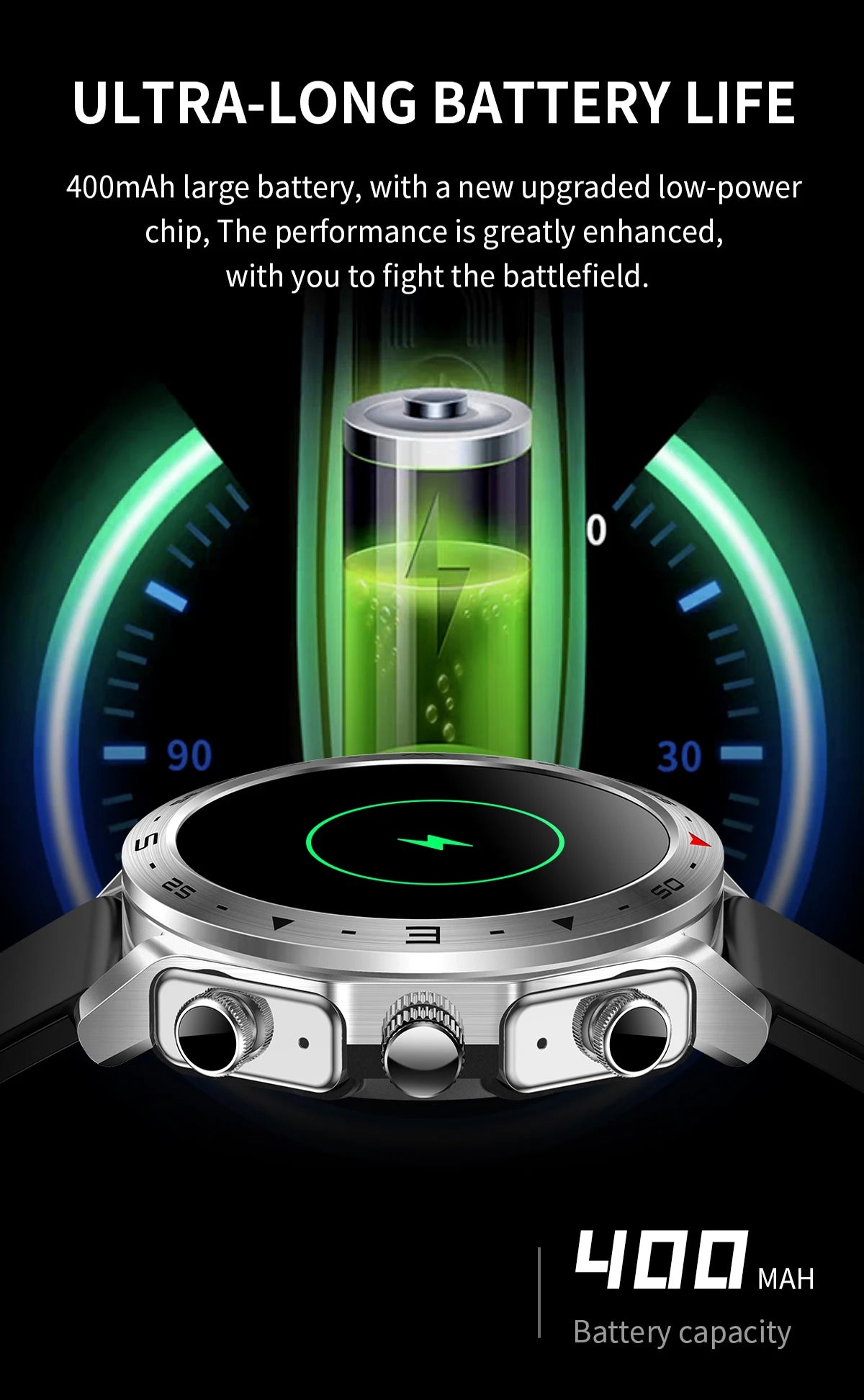 2024 Smart Watch with 2-in-1 TWS Bluetooth Earbuds