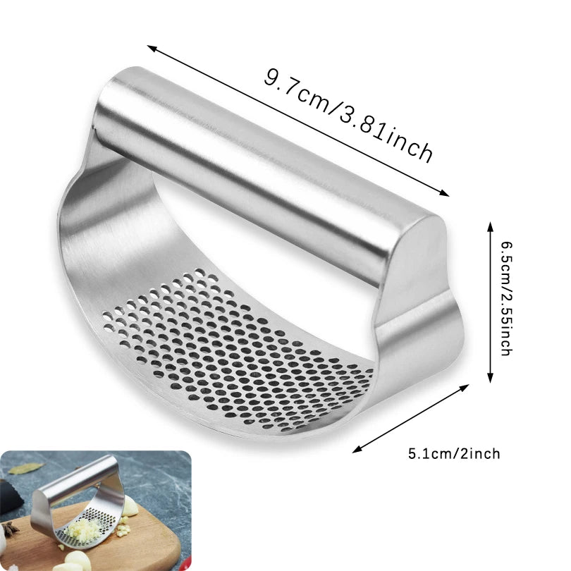 Stainless Steel Smash Burger Press – Circular Meat Masher Mold