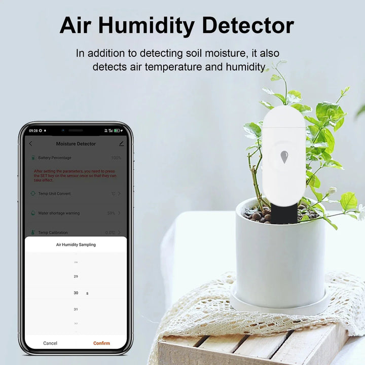 Tuya ZigBee Temperature & Soil Moisture Sensor