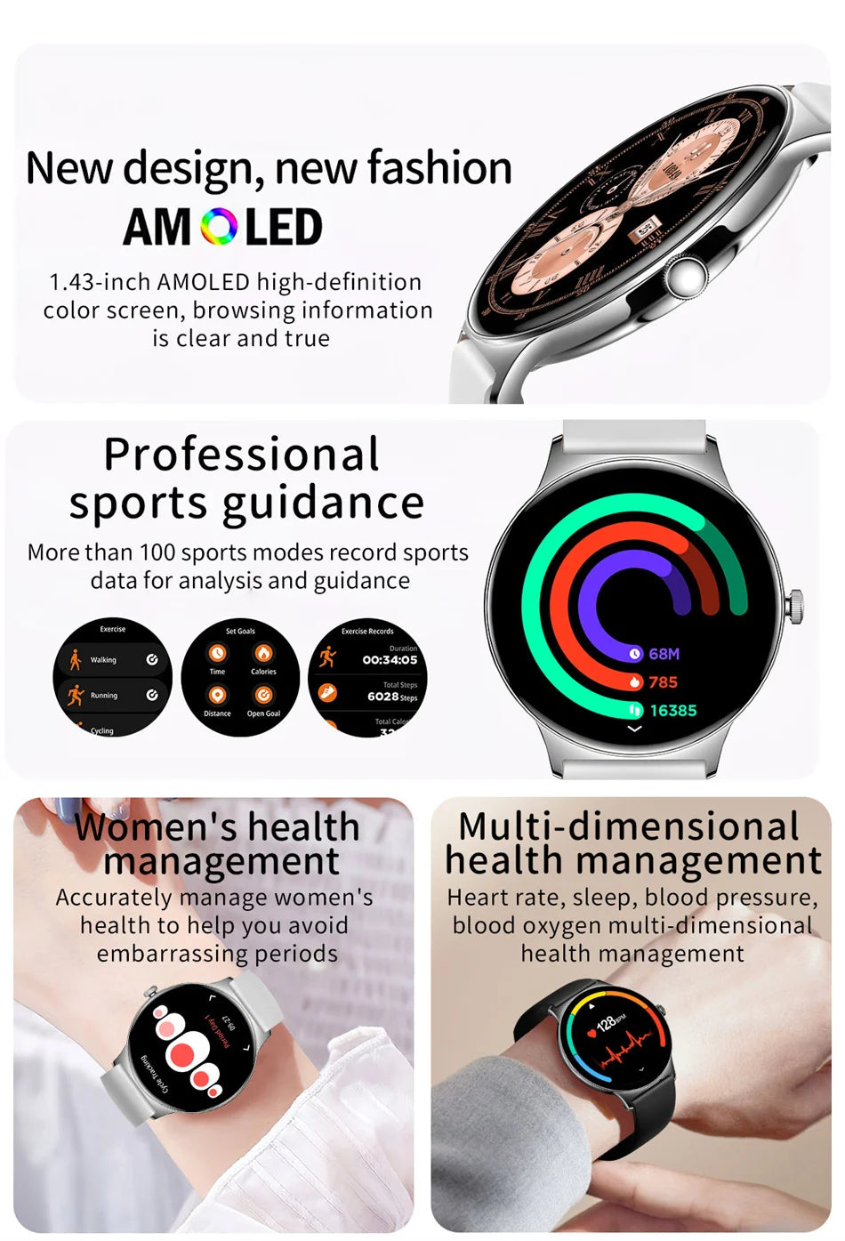 Huawei Women’s Ultra-Slim AMOLED Smart Watch