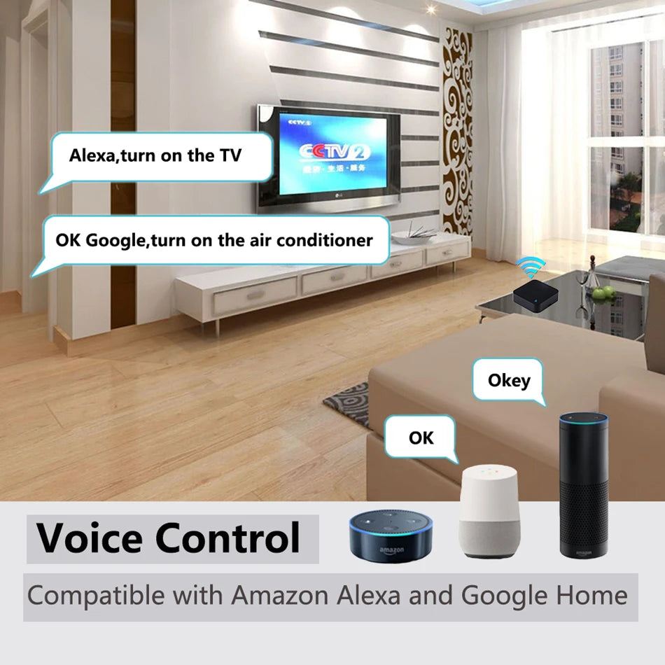 Tuya WiFi IR Remote Control – Universal Smart Home Blaster