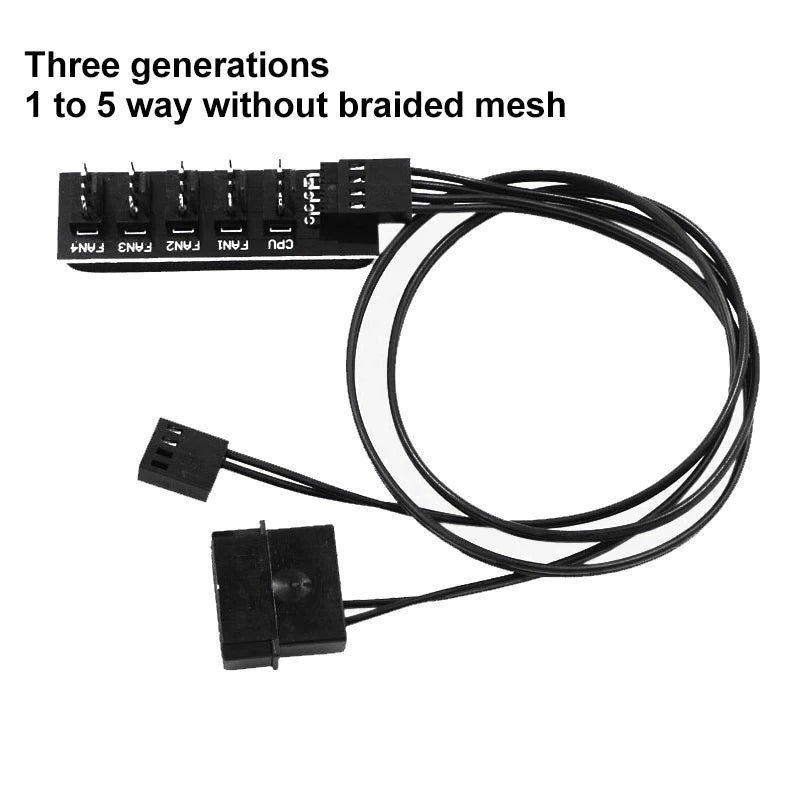1-to-5 Way PWM Fan Hub