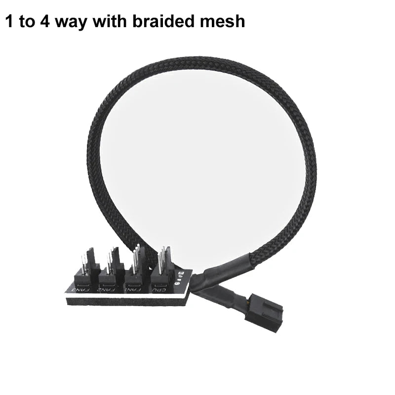 1-to-5 Way PWM Fan Hub