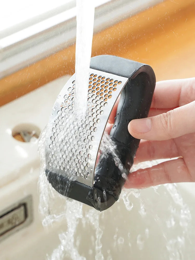 Stainless Steel Garlic Press