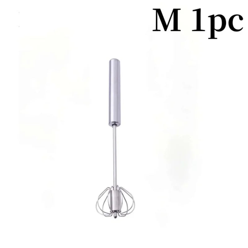 Semi-Automatic Stainless Steel Egg Beater