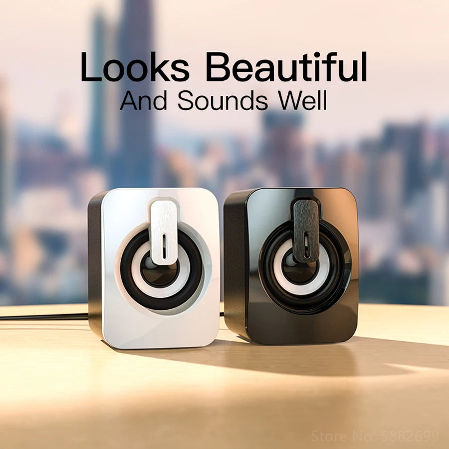 Mini PC Speaker for Laptop & Desktop
