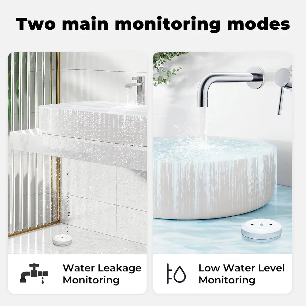 Ewelink Zigbee Smart Water Leak Sensor – Remote Flood Detector