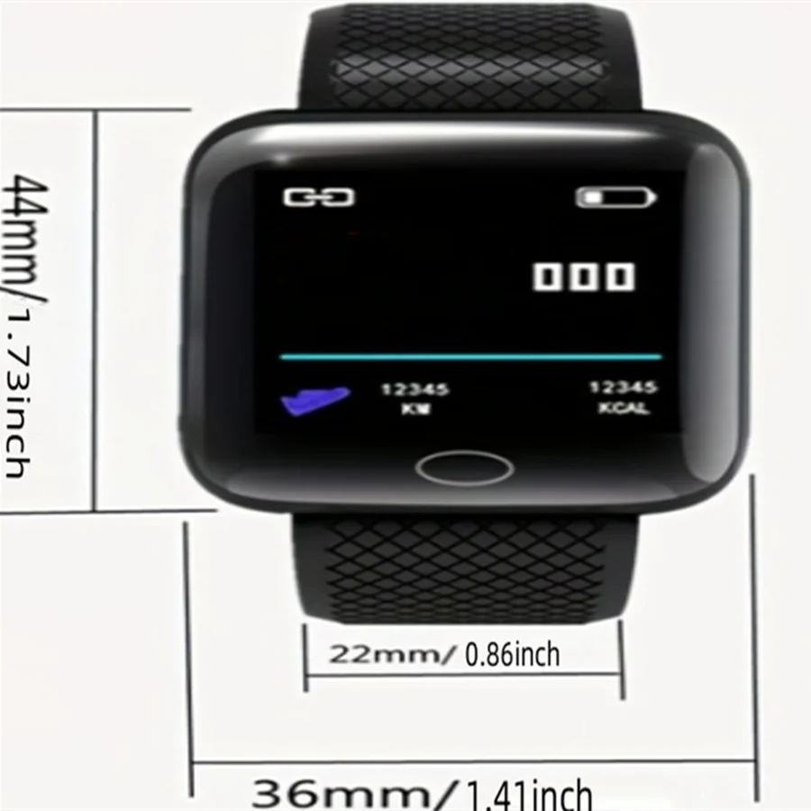 Y68 Smart Watch – Bluetooth Fitness Tracker with Music & Heart Monitor