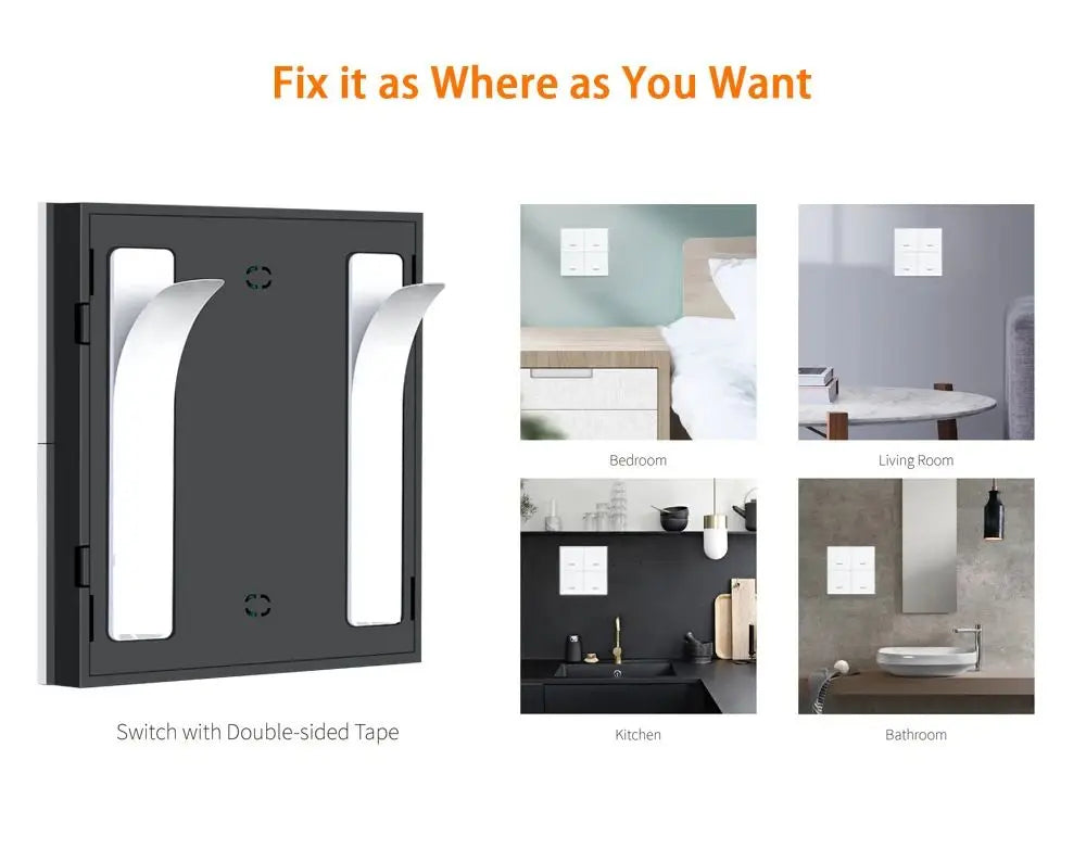 Tuya Smart ZigBee 4-Gang Scene Switch