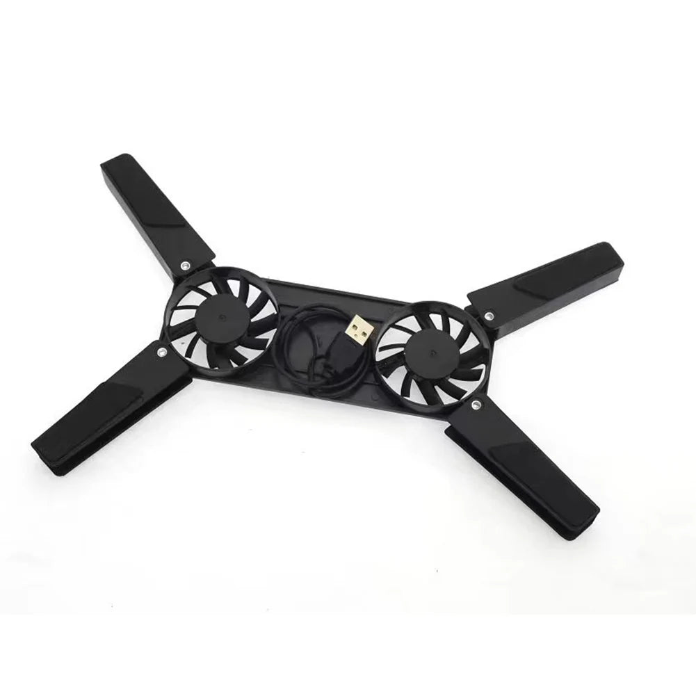 USB Laptop Cooler Pad – Anti-Slip, Foldable, Portable Cooling Base