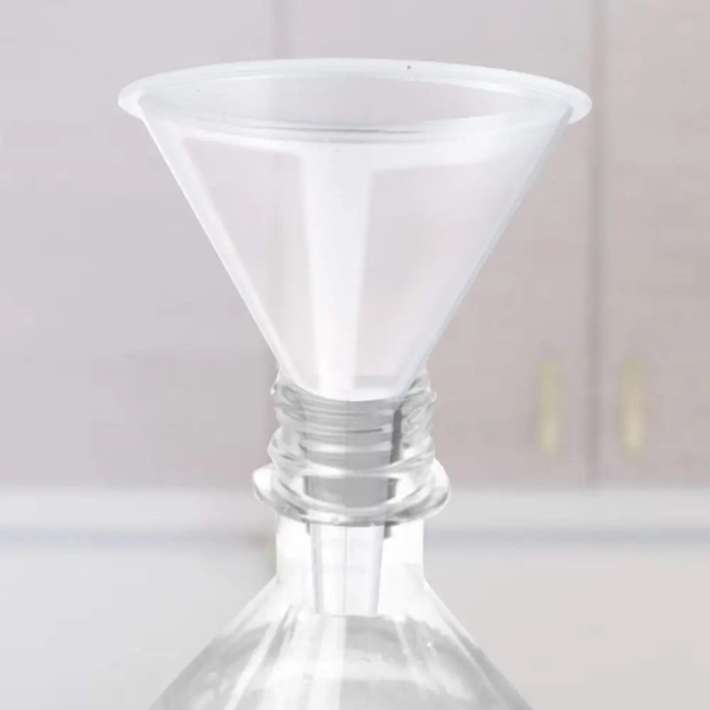 Clear Plastic Funnel Set – Small Bottle Filling Tool (1/3 Pcs)