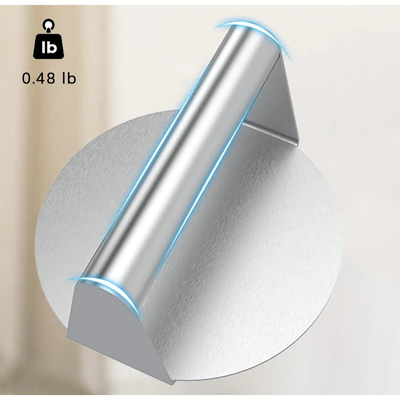 Stainless Steel Smash Burger Press – Circular Meat Masher Mold