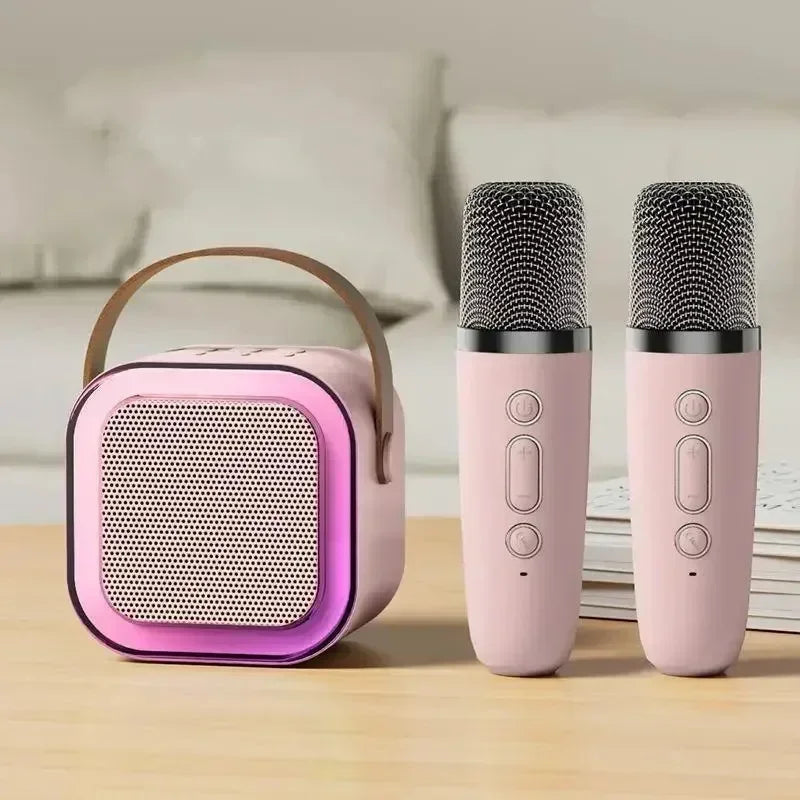 K12 Mini Bluetooth Karaoke Speaker – Portable Wireless Audio with Mic