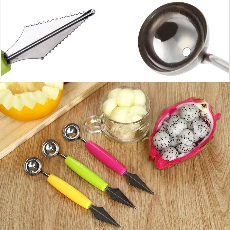 Dual-Head Fruit & Vegetable Carving Knife