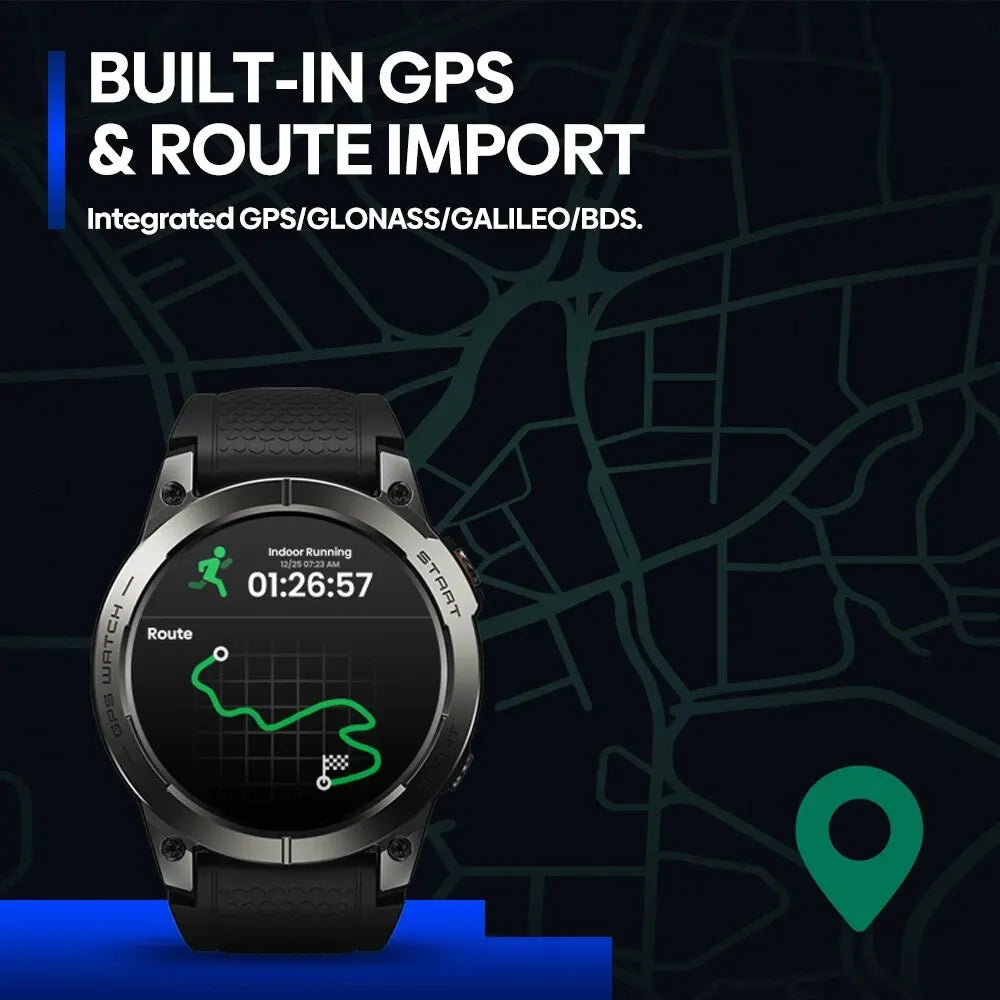 Zeblaze Stratos 3 Pro – GPS Smartwatch
