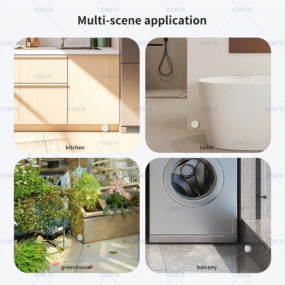 Ewelink Zigbee Smart Water Leak Sensor – Remote Flood Detector