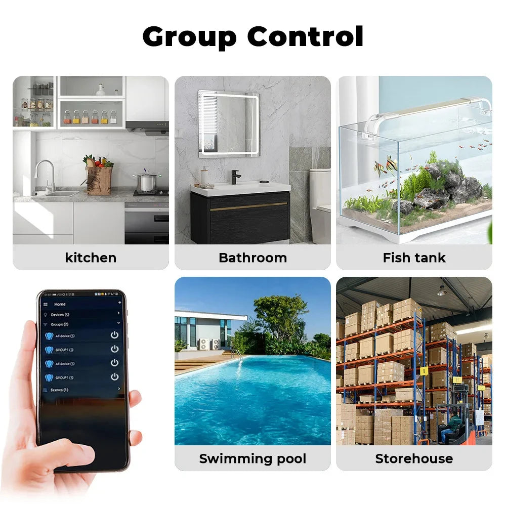 Ewelink Zigbee Smart Water Leak Sensor – Remote Flood Detector