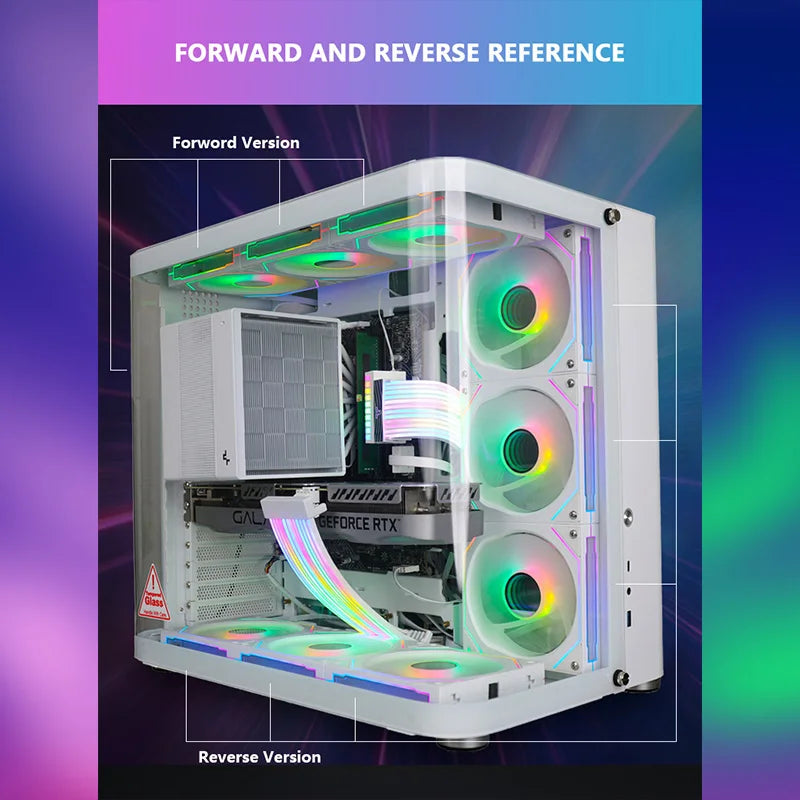 JUMPEAK MX120 360mm ARGB Modular PC Cooling Fan