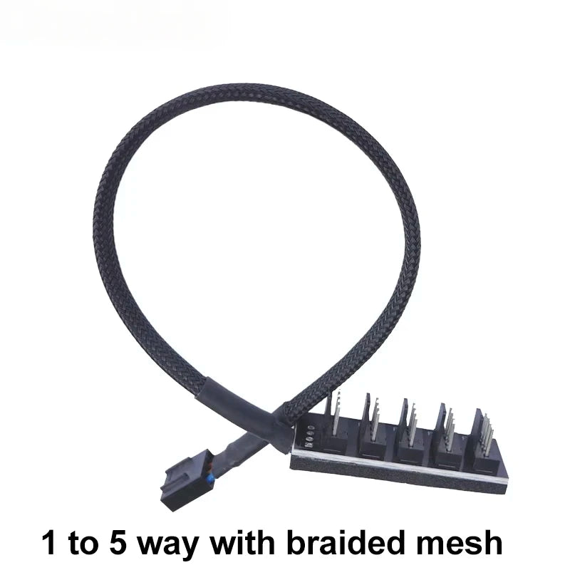 1-to-5 Way PWM Fan Hub
