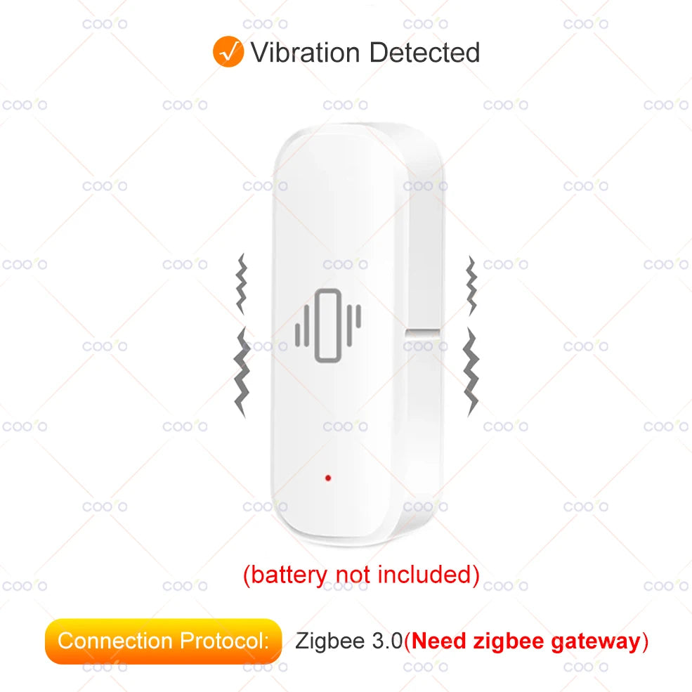 Tuya Zigbee Vibration & Tilt Sensor
