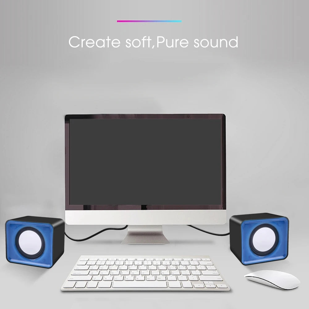 Mini PC Speaker for Laptop & Desktop